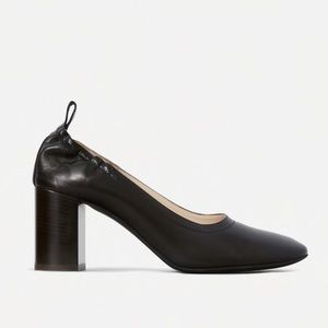 Everlane Black Day High Heel (Size 9) - Like New!